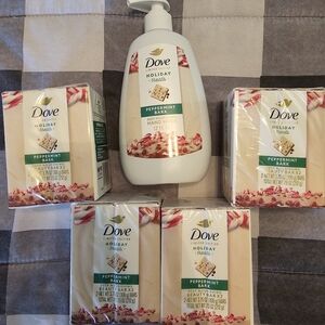 Limited Edition Dove Peppermint Bark Body Care